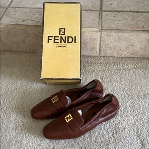 Fendi flat dress shoes. AUTHENTIC! Vintage